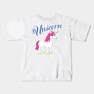 Unicorn With Title Kids T-Shirt